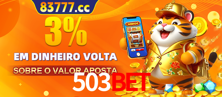 Promoção para baixar e instalar o aplicativo do cassino 503bet. O banner oferece uma recompensa de R1aR1aR8, com a imagem de uma cobra sobre moedas de ouro.
